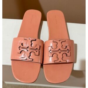 Tory Burch Ines Flat Slide Sandals In Sweet Tooth Women's Size 10 NEW Luxury